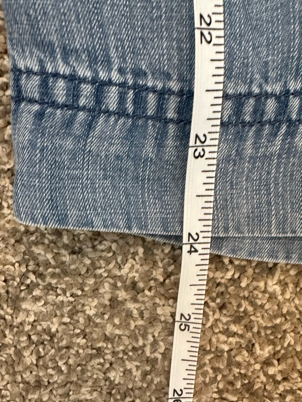 Splendid Pants Wide Lt Blue Chambray Lyocell Drawstring Elastic Waist Pockets - Picture 6 of 7